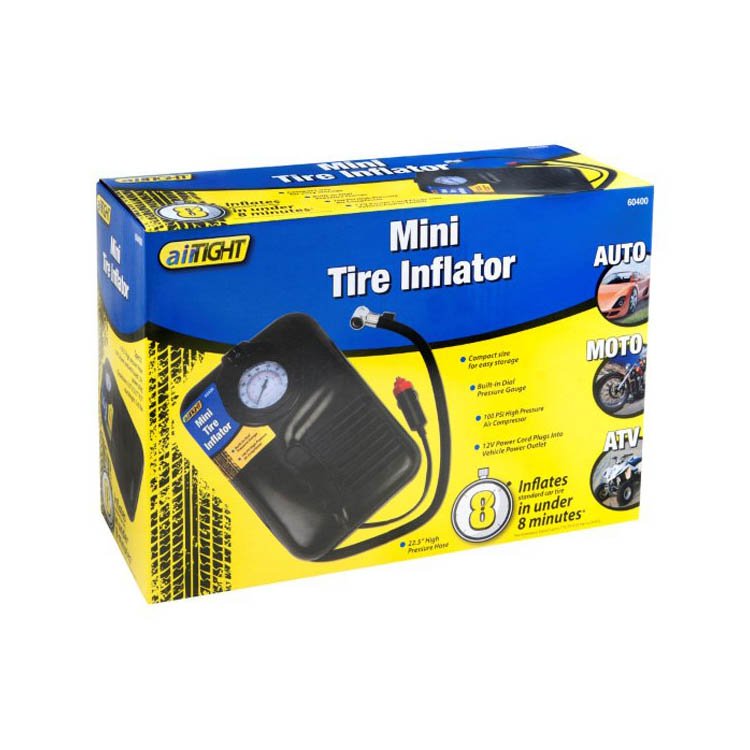 Universal 12V Mini Tire Aire Compressor - Image 3