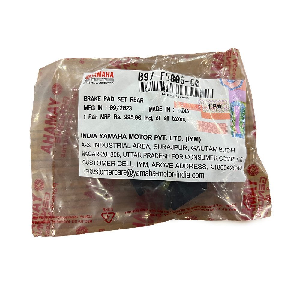 rear disc pad Yamaha FZS V2 Yamaha FZS V3 disc brake pad R15 rear brake pad Yamaha bike disc pad rear brake pad Yamaha R15 V2 FZS V3 rear disc pad price Yamaha motorcycle brake pads rear disc pad FZS V2 V3 R15 OEM Yamaha disc pads best rear brake pad for Yamaha