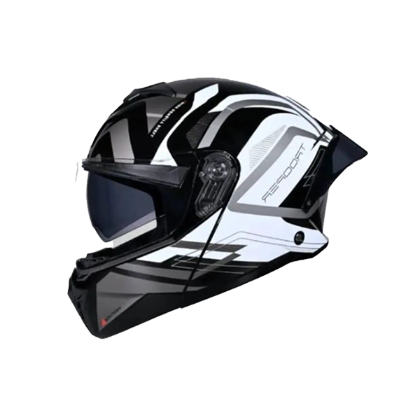 Studds TROOPER D1 helmet Full face helmet Studds Best motorcycle helmet Studds Studds helmet with visor ISI certified full face helmet Studds D1 helmet online Trooper D1 helmet price