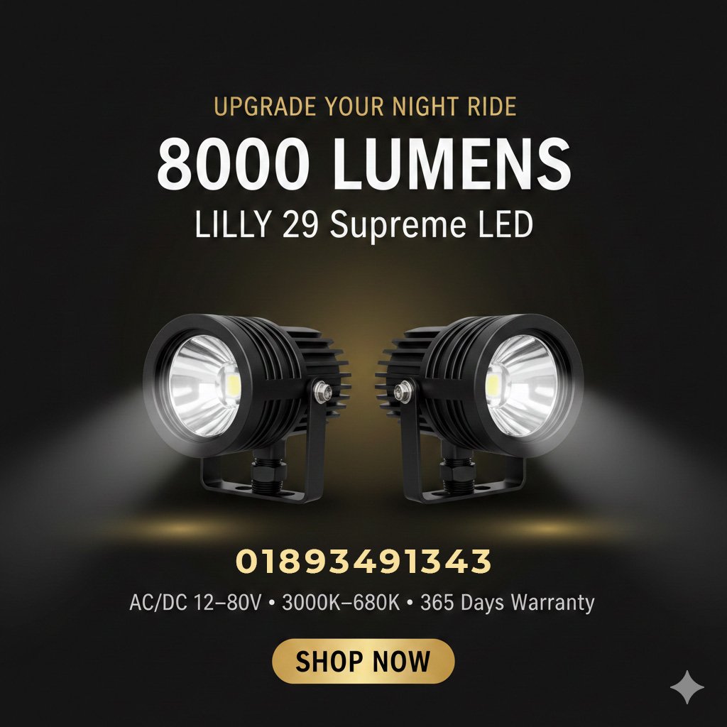 LED MOTORCYCLE FOG LIGHTS - Image 3