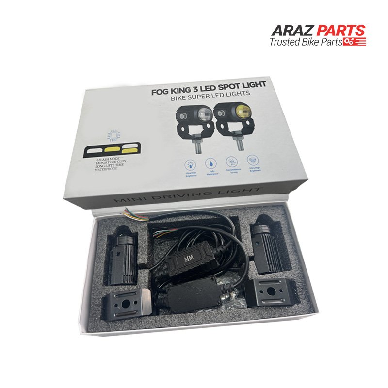 motorcycle fog light Bangladesh, LED fog light for bike, 20W bike fog light, 3000 lumens fog light, waterproof bike light, universal fog light BD, bike accessories Bangladesh, best fog light for motorcycle, LED auxiliary light bike