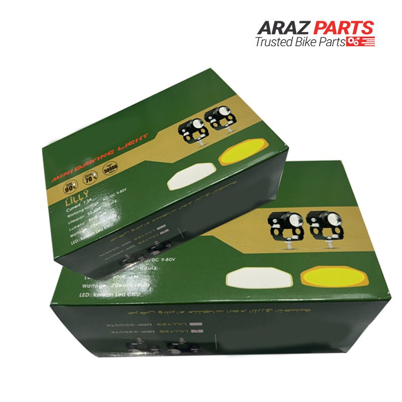 MOTORCYCLE MINI LED FOG LIGHTS - Image 2