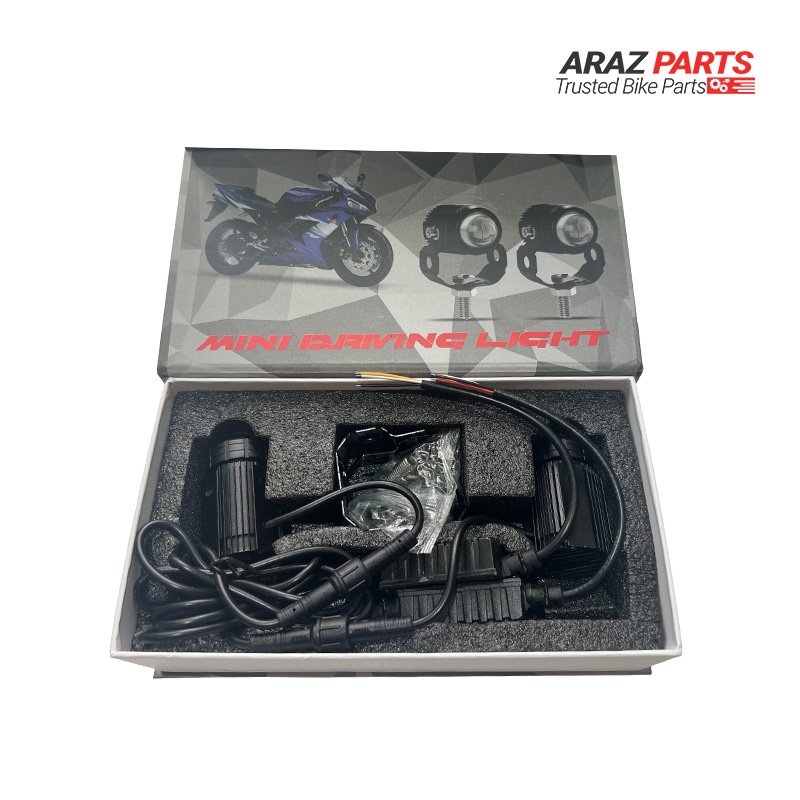 double color fog light Bangladesh, white yellow fog light bike, LED fog light dual color, motorcycle fog light BD, 20W fog light bike, 3000 lumens bike light, universal fog light Bangladesh, waterproof bike fog light, auxiliary light motorcycle